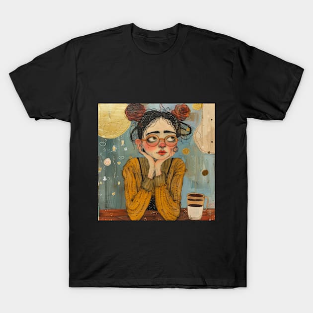 Cafe Aesthetic T-Shirt by moreirapod